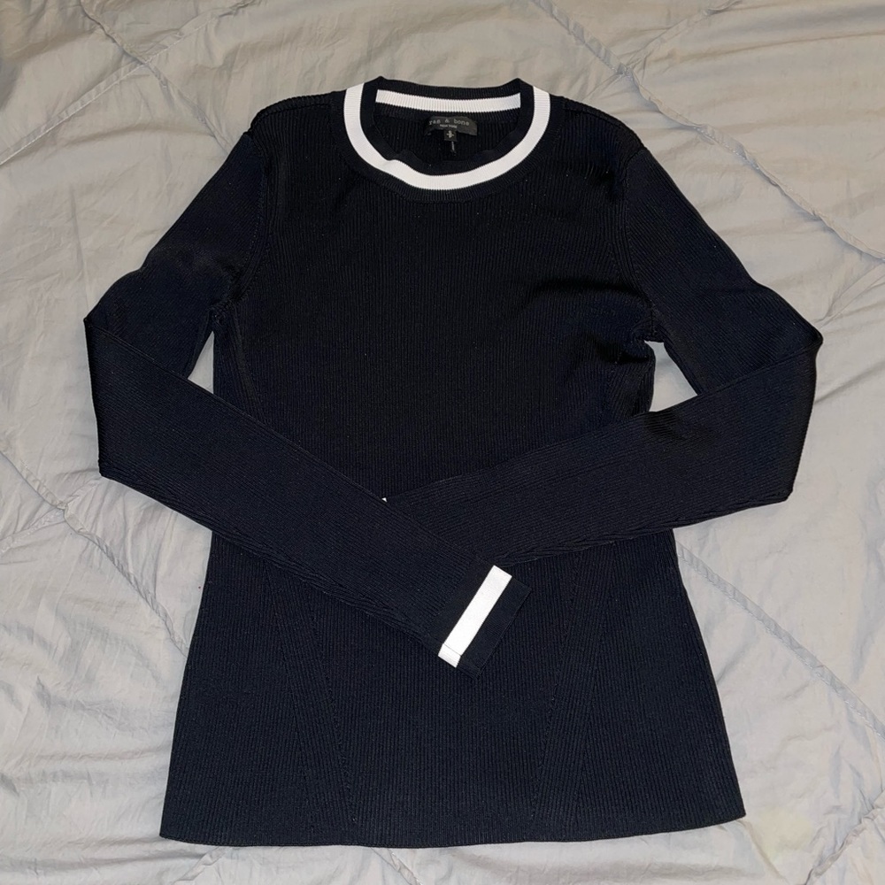 rag & bone ribbed long sleeve